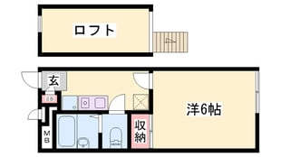 伊川谷駅 バス12分  北別府3丁目下車：停歩2分 1階の物件間取画像